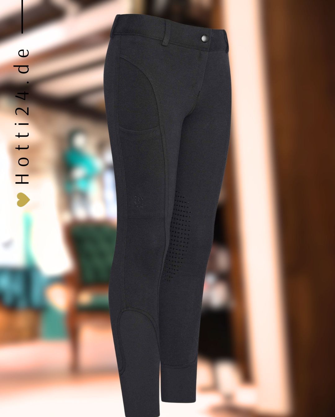 IMPERIAL RIDING »Reithose IRHTibby Solid KnieGrip Black