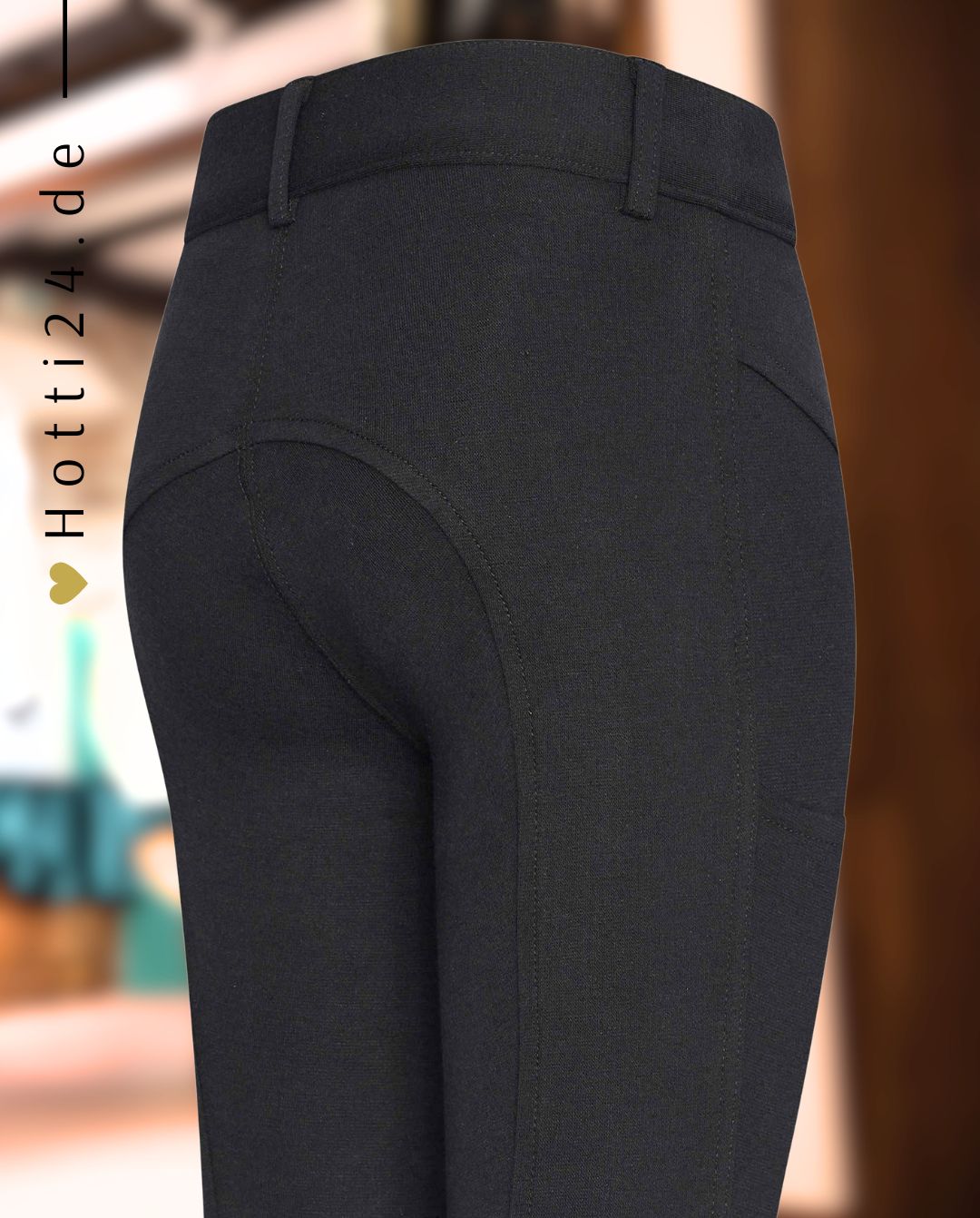 Imperial Riding »Reithose IRHTibby Solid KnieGrip Black