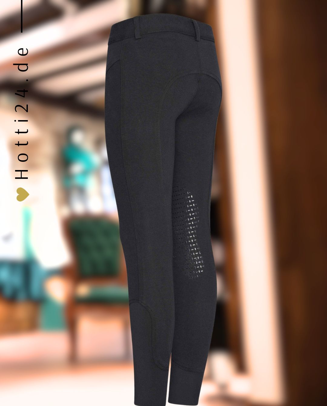 IMPERIAL RIDING »Reithose IRHTibby Solid KnieGrip Black
