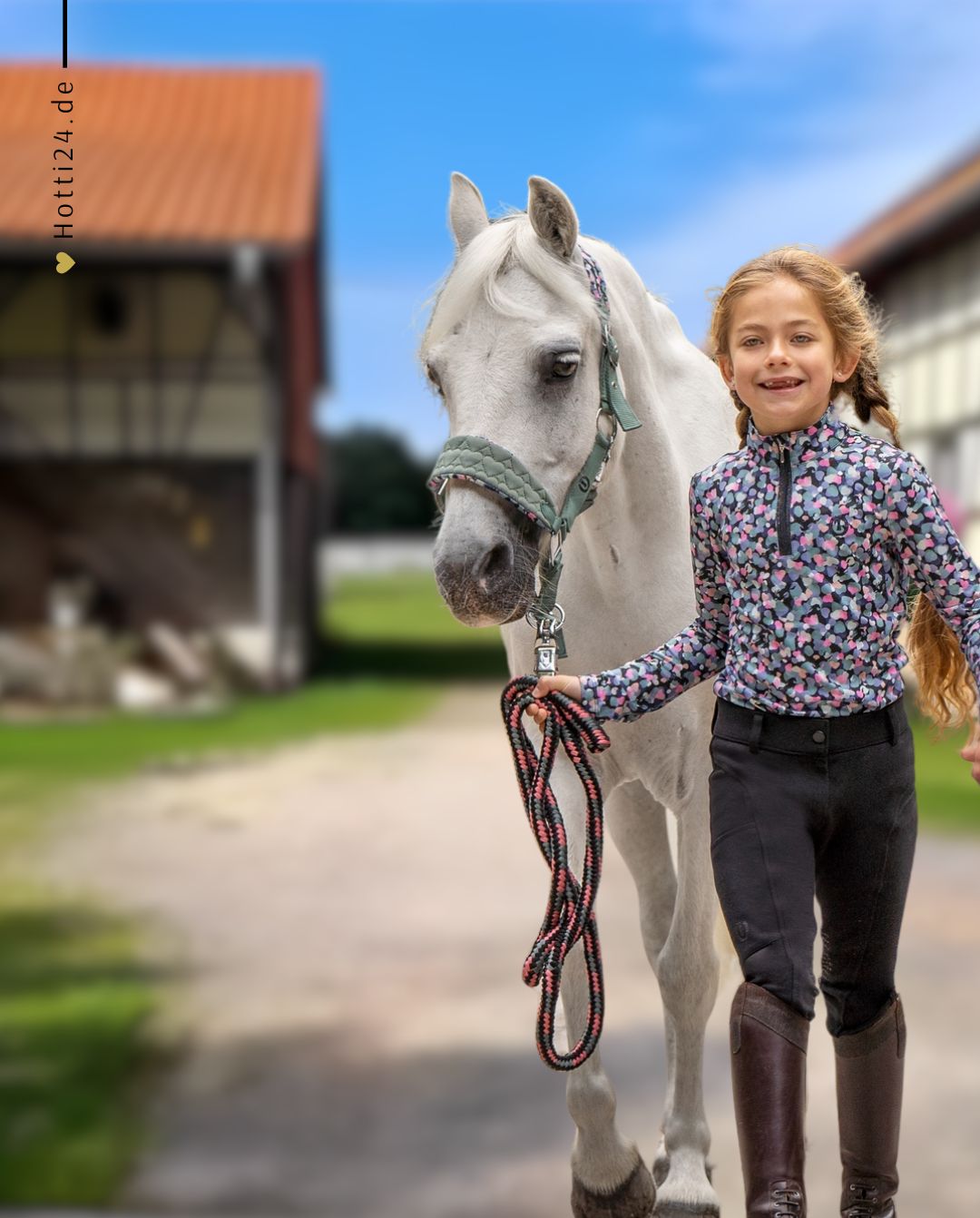 Imperial Riding »Reithose IRHTibby Solid KnieGrip Black