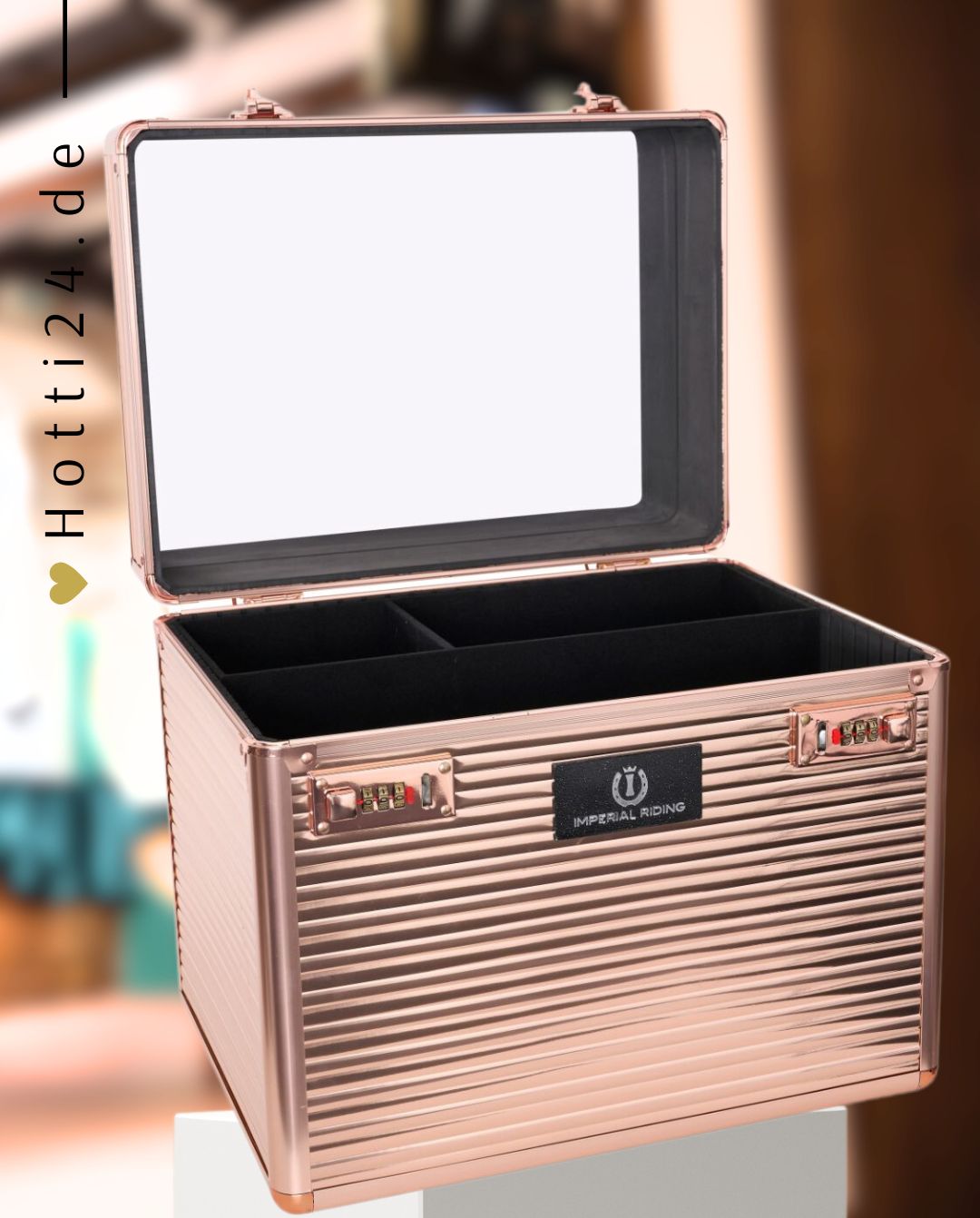 IMPERIAL RIDING »Putzkoffer IRHShiny Classic klein Roségold