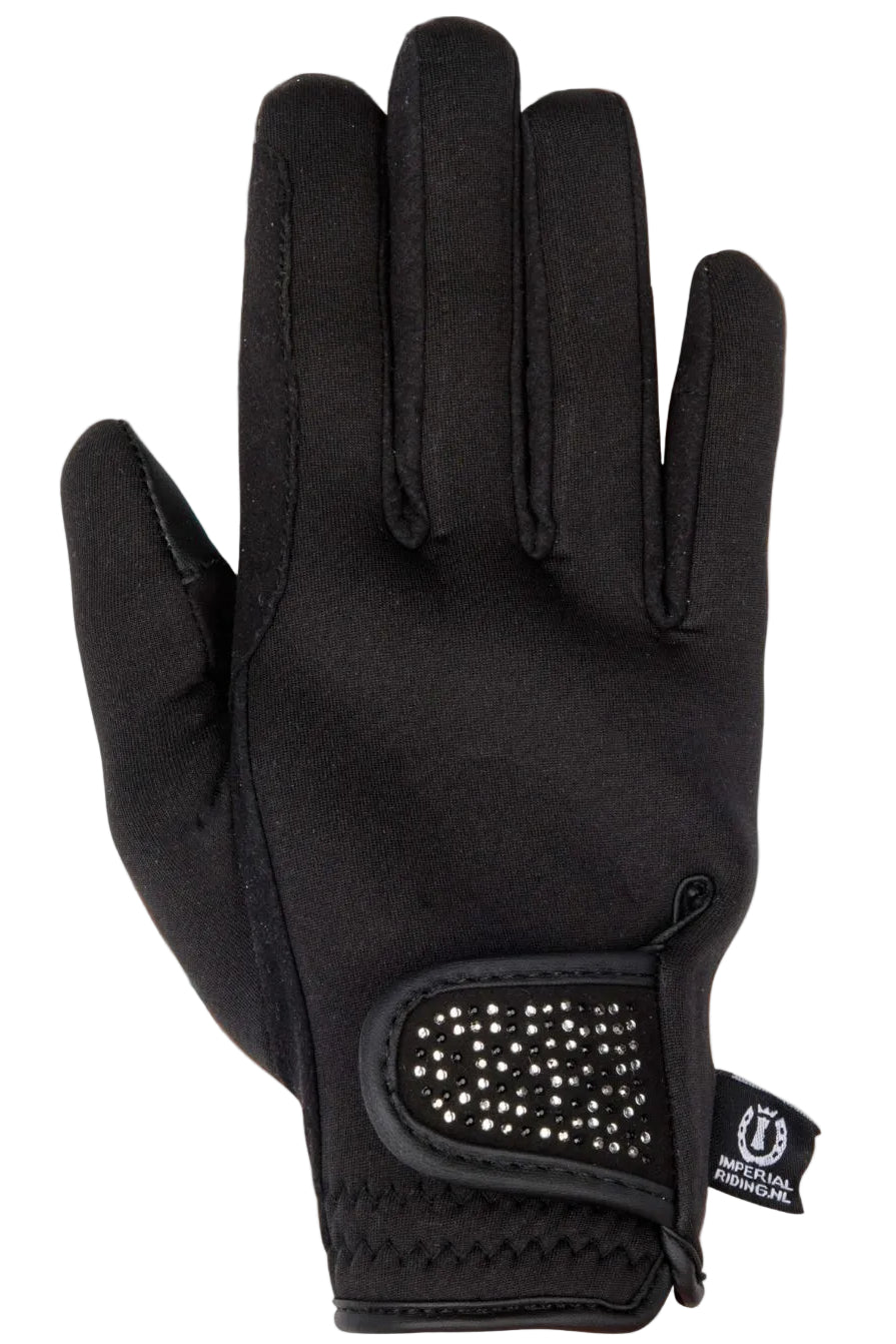Imperial Riding "Women's Riding Gloves IRHWanna Go Black