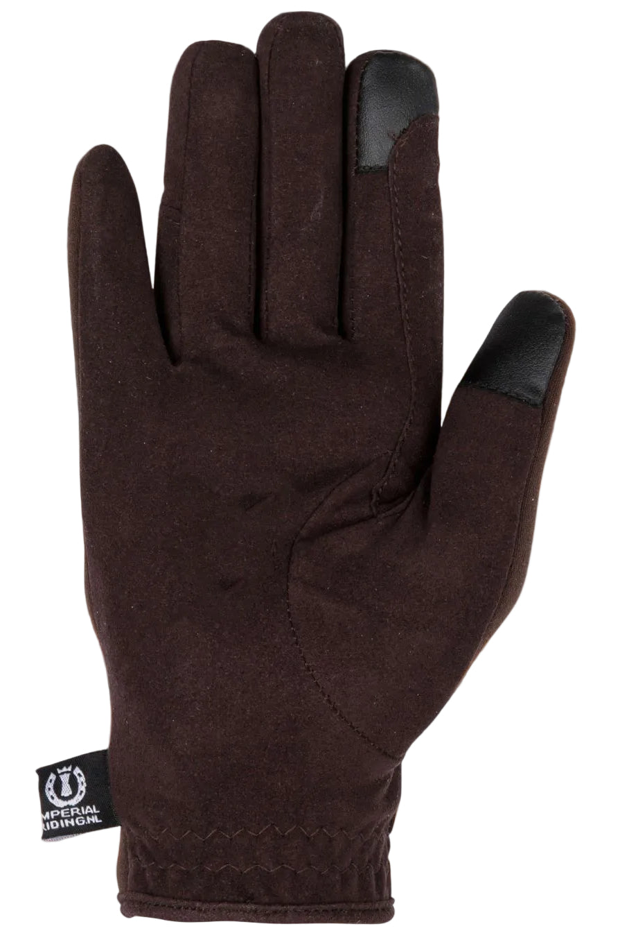 Imperial Riding "Women's Riding Gloves IRHWanna Go Brown