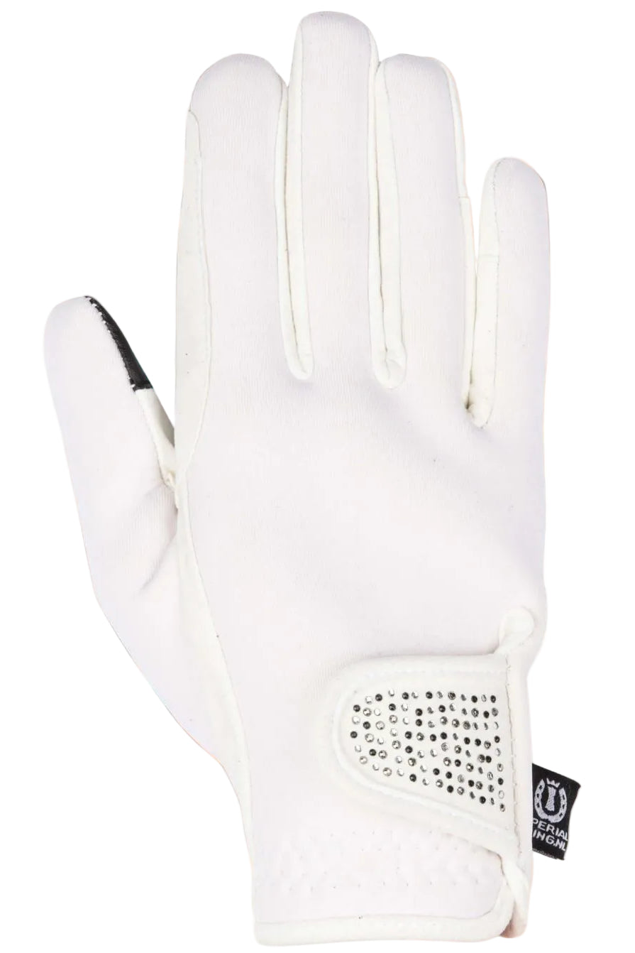 Imperial Riding »Ladies' Riding Gloves IRHWanna Go White