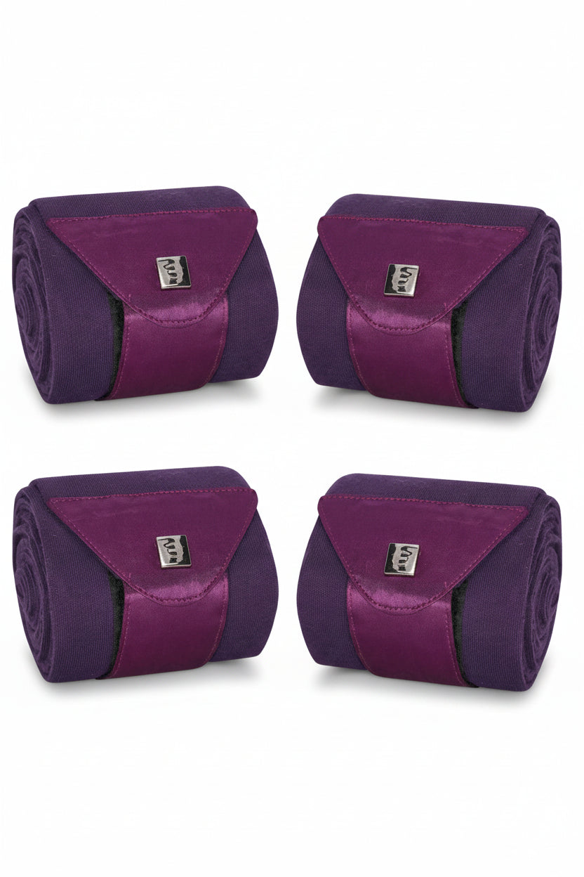 IMPERIAL RIDING »Wraps IRHLovely Set of 4 Black Berry