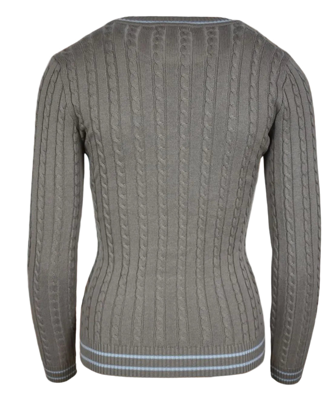 Isabell Werth »Zopfstrickpullover Grey
