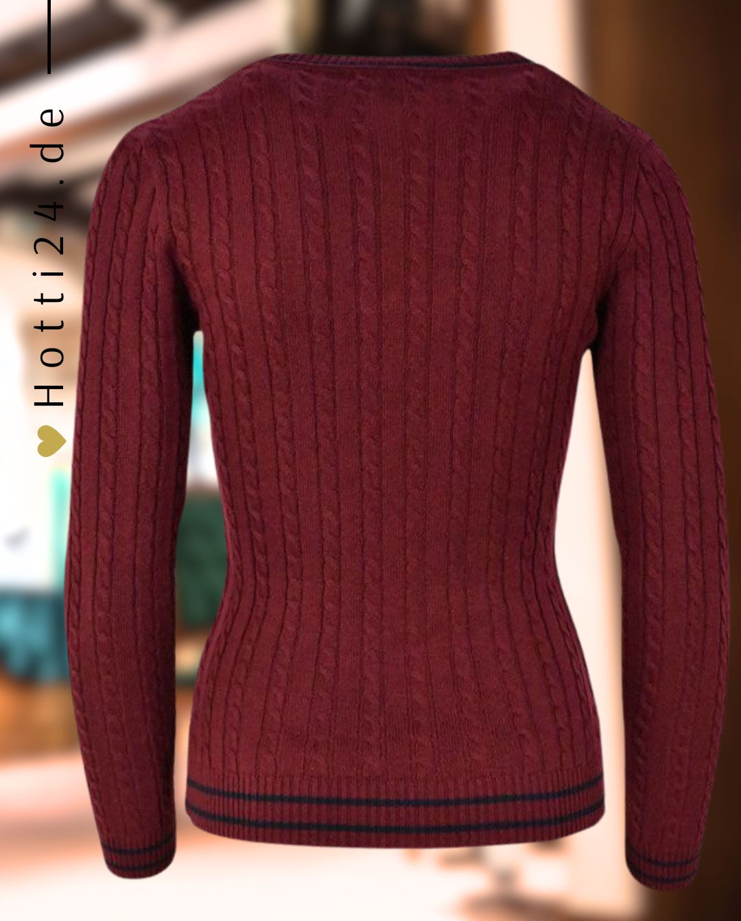 ISABELL WERTH »Pullover Bordeaux