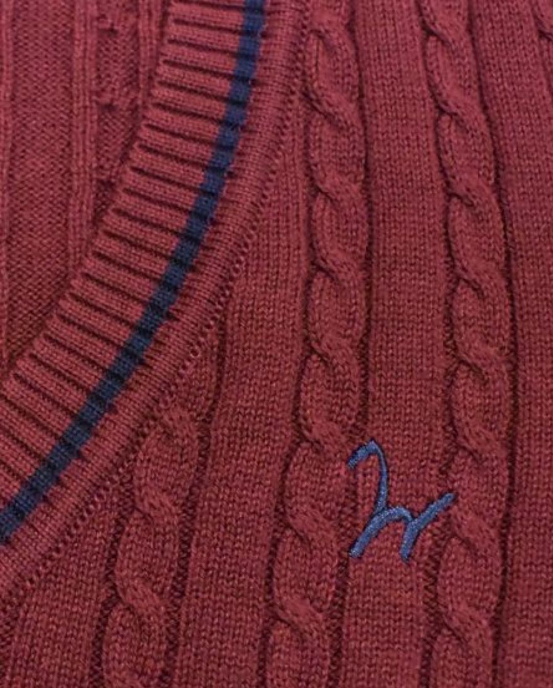Isabell Werth »Zopfstrickpullover Bordeaux