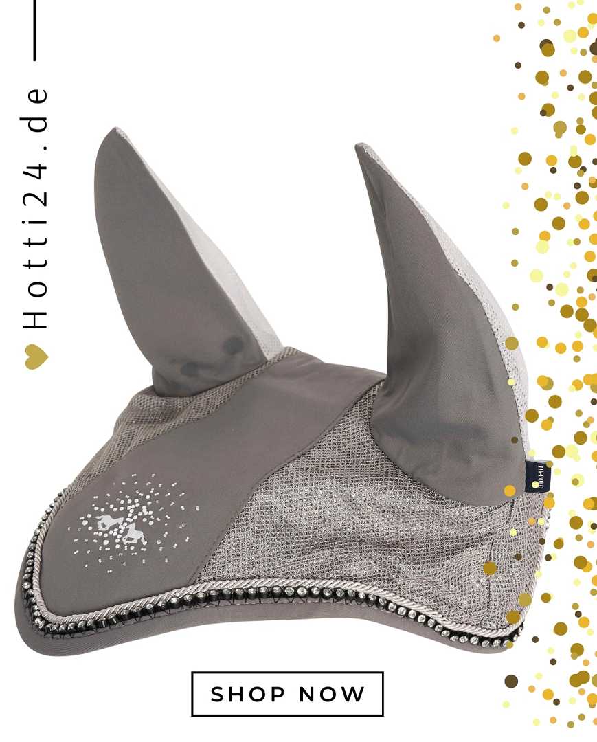 hv polo pferde fliegenhaube skye 3005093501-7064 grau