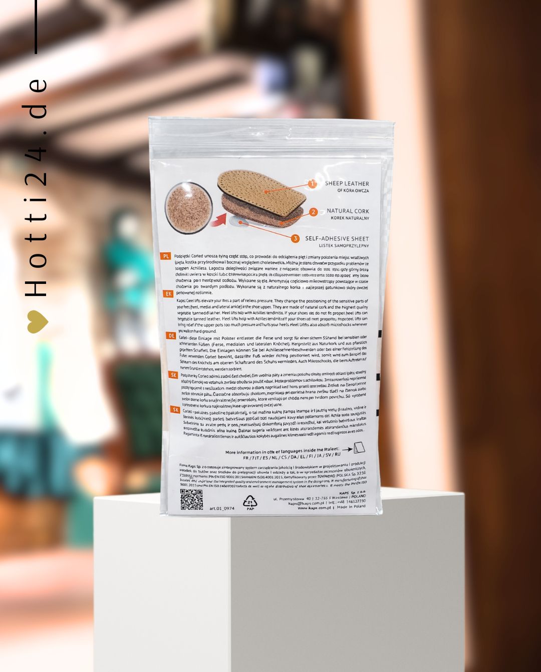 Kaps »Fersenkeil Schuhkeil