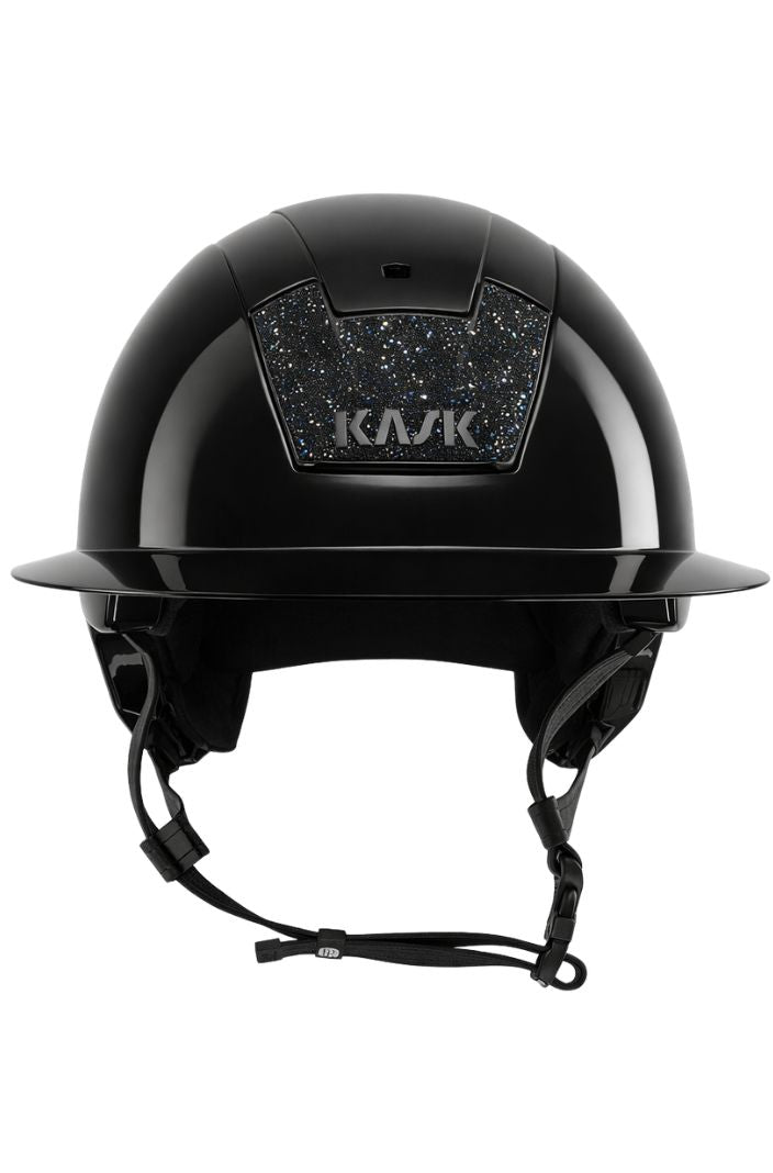 Kask Riding Helmet Kooki Lady Black Shine Swarovski
