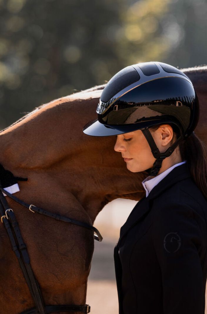 Kask »Reithelm Star Lady Pure Shine Black