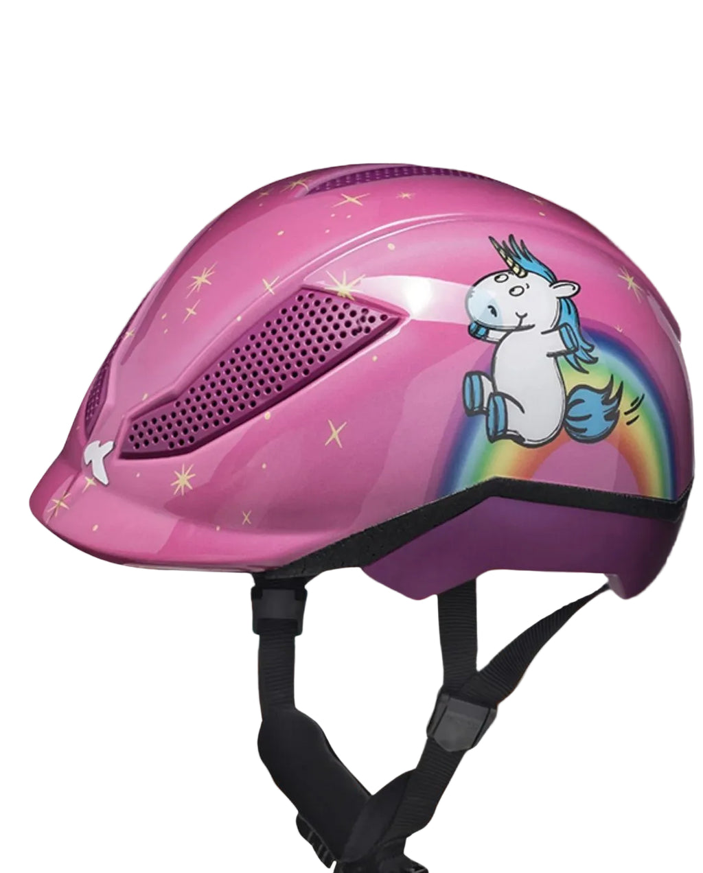 🩷 KED Kinder Reit- & Fahrradhelm Pina Unicorn