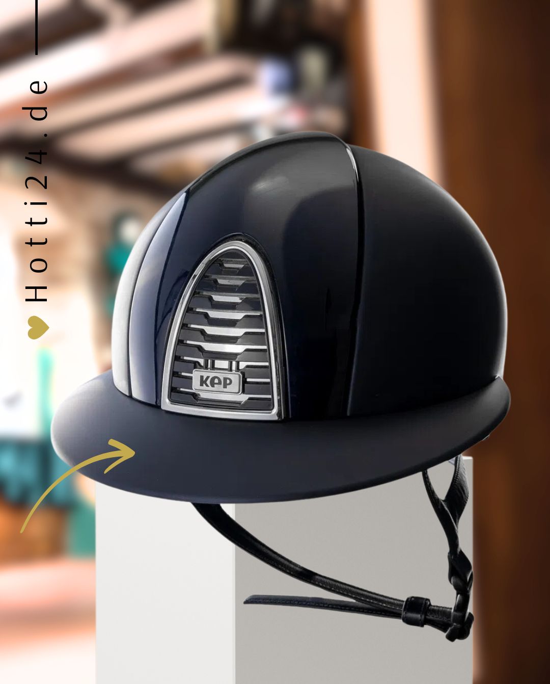 KEP Italia »Polo Schild Cromo 2.0 Textile Blue Matt