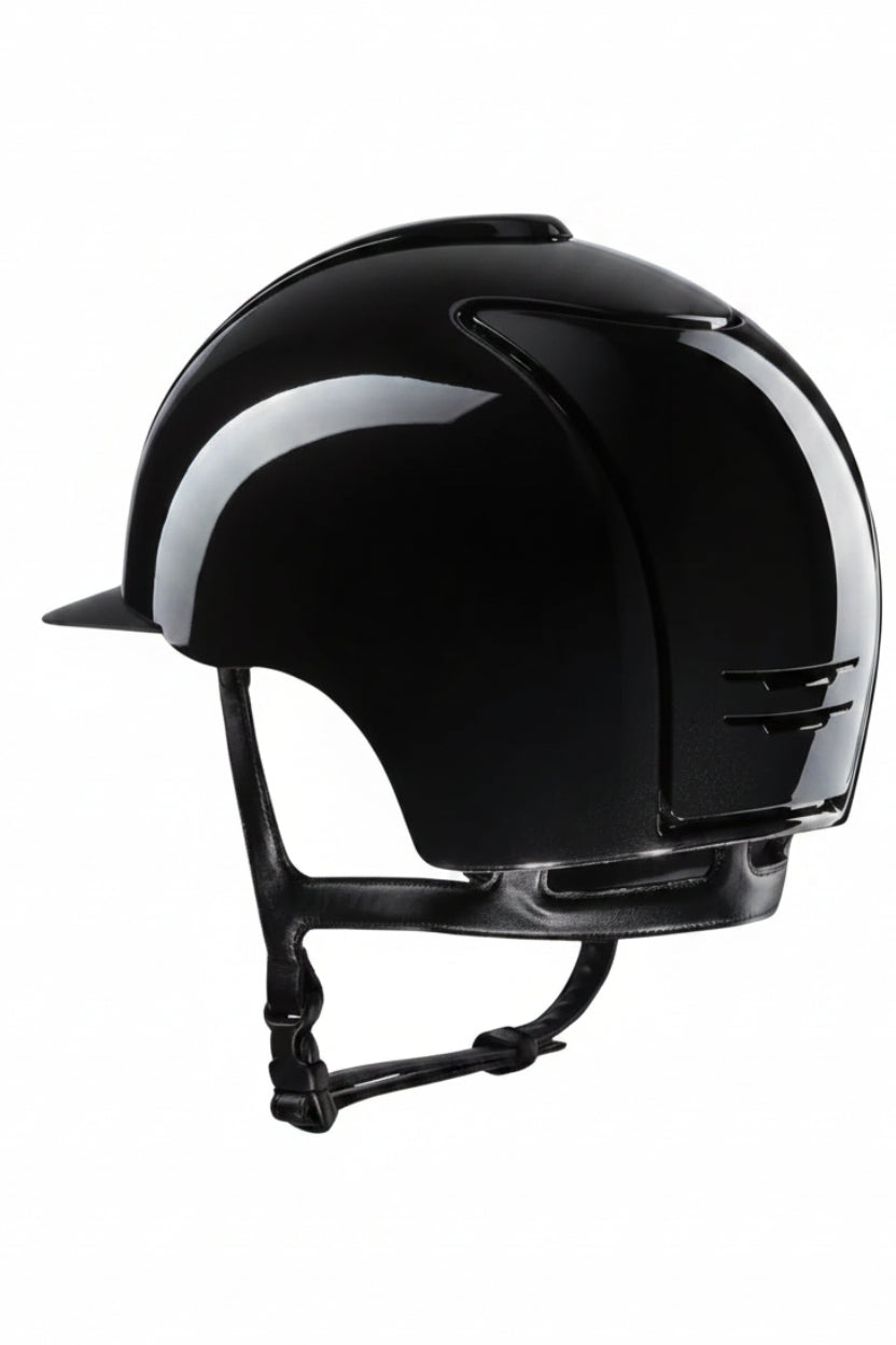 KEP Italia »Reithelm Cromo 2.0 Black Shine Gr. M incl. Inlay