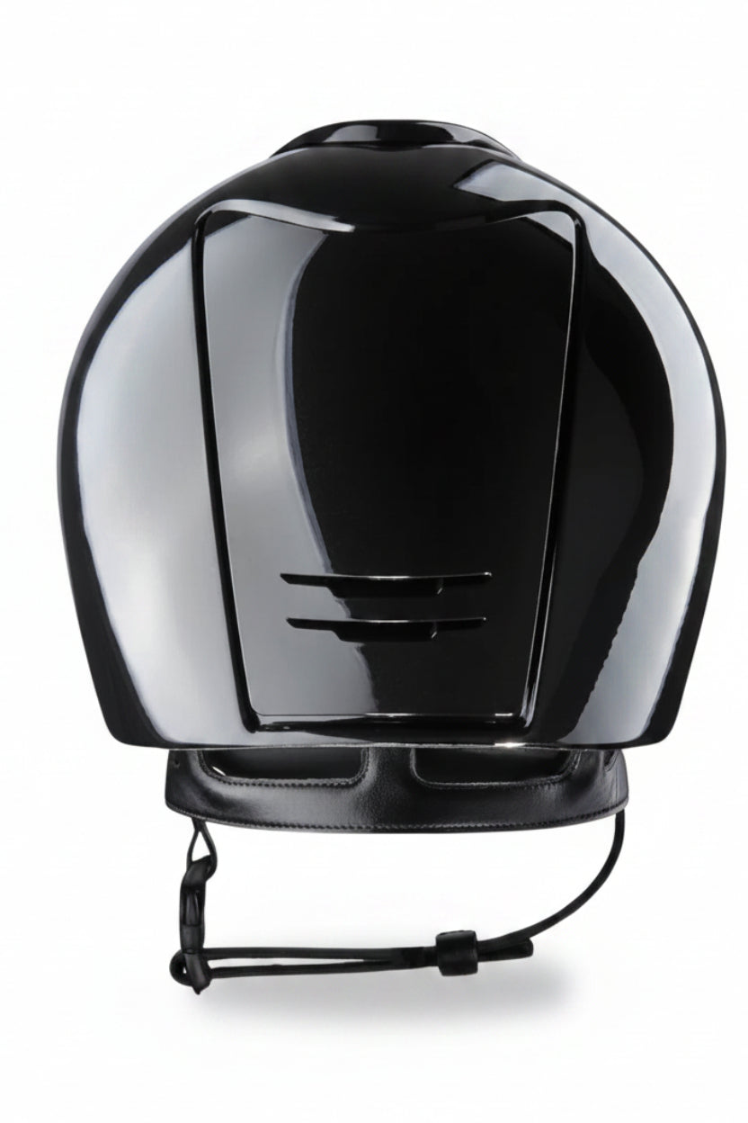 KEP Italia »Reithelm Cromo 2.0 Black Shine Gr. M incl. Inlay