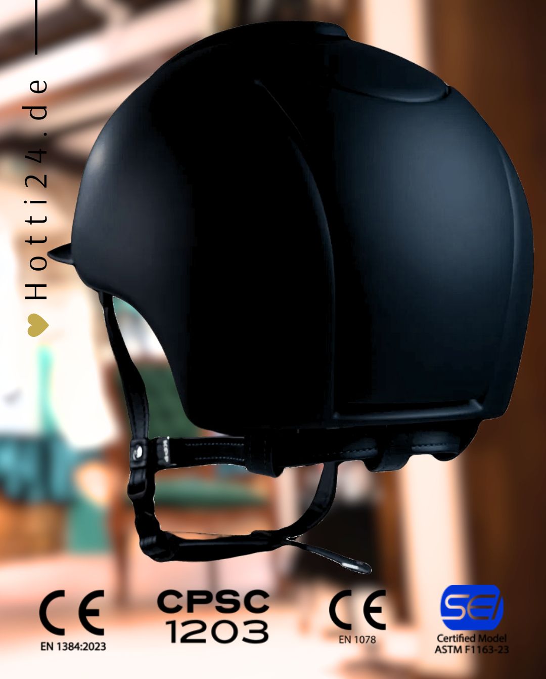 KEP Italia »Reithelm Cromo Textile Blue Roségold Matt