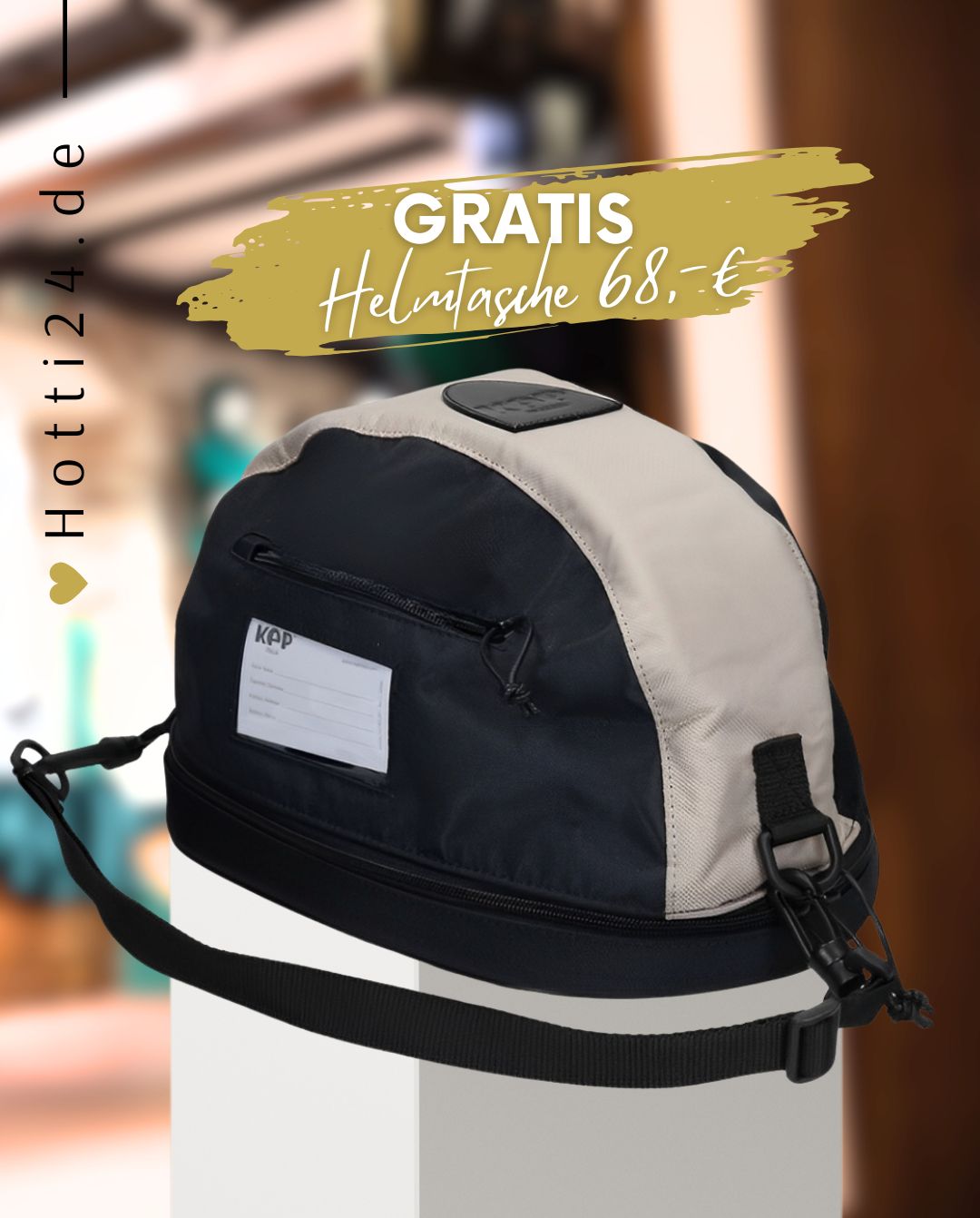 KEP Italia »Reithelm Cromo 2.0 Blue Shine Gr. M incl. Inlay
