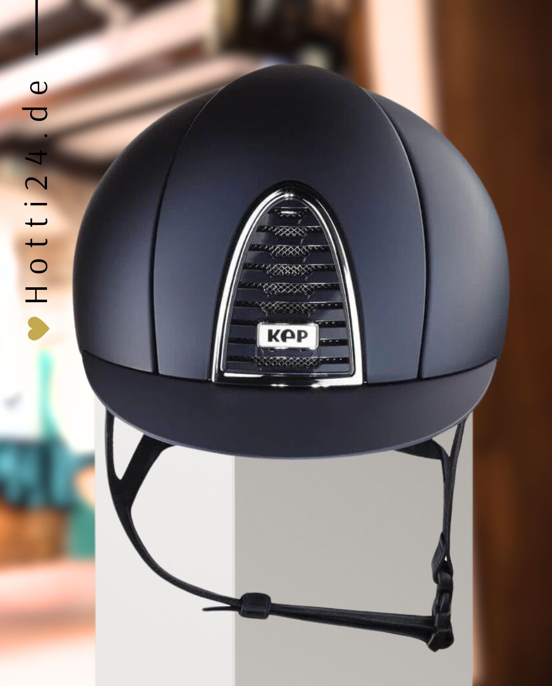 KEP Italia »Reithelm Cromo 2.0 Textile Blue Matt Gr. M incl. Inlay