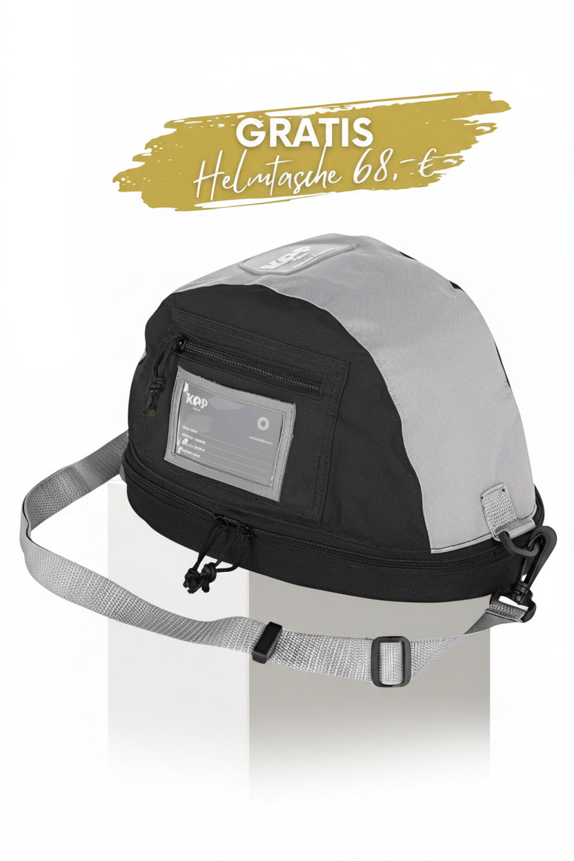 KEP Italia »Reithelm Cromo 2.0 Black Shine Gr. M incl. Inlay