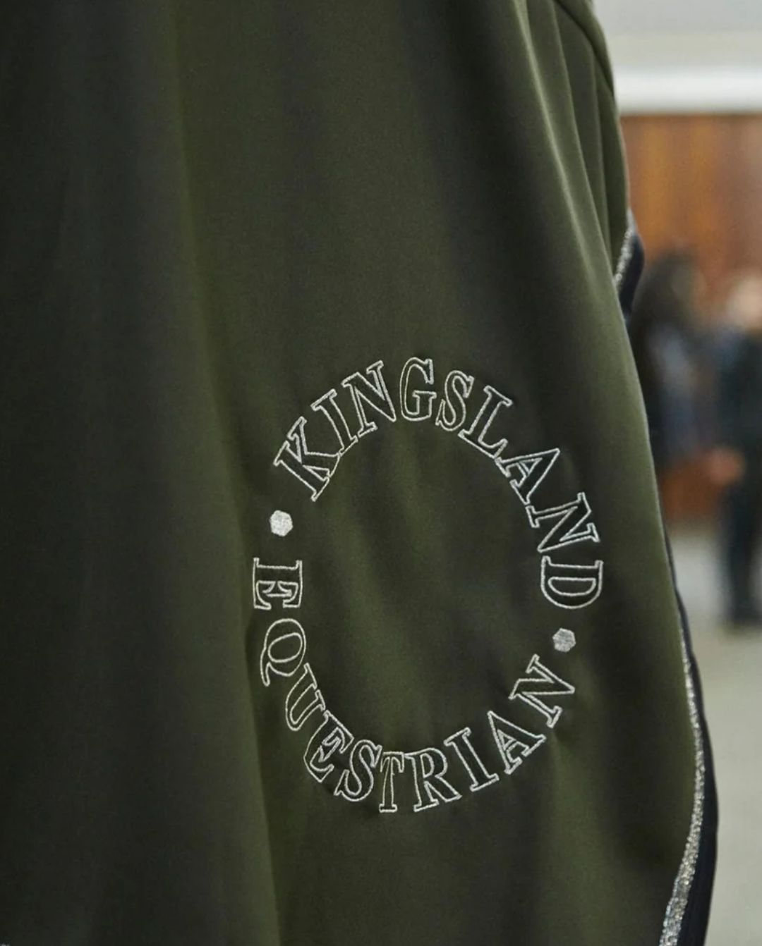 KINGSLAND »Ausreitdecke KLSimone Green Black Ink