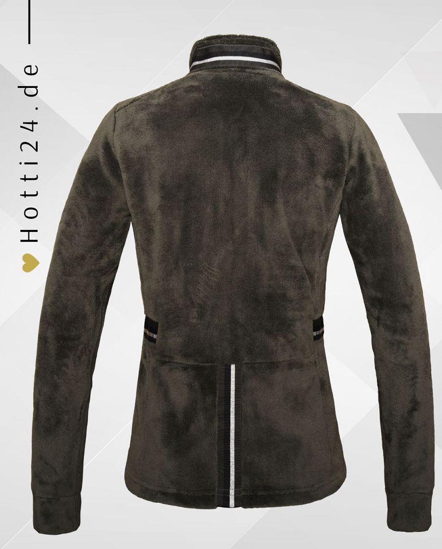 Die vorliegende Datei enthält Informationen über die KINGSLAND Damen Fleecejacke "Ester" in der Farbe Grün mit der Artikelnummer 2330183215-5015. Diese Fleecejacke wurde speziell für Damen entwickelt, um sie in der kalten Jahreszeit warm und gemütlich zu halten. Sie können diese Damen Fleecejacke auf der Website www.Hotti24.de erwerben.
