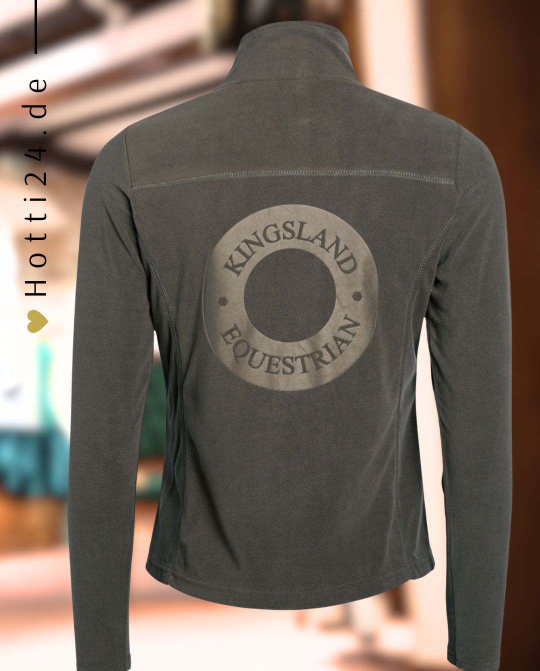 KINGSLAND »Fleecejacke KLSina Green Black Ink