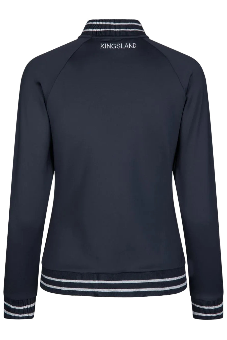 Kingsland »Damen Jacke Hollyn Blau, ist nicht nur super bequem, sondern auch richtig stylisch. Diese Sweatjacke ist aus hochfunktionalem, strapazierfähigem und dichtem Strickstoff gefertigt, der sich einfach fantastisch anfühlt. Artikelnummer 2410183511-6020 erhältlich bei www.Hotti24.de