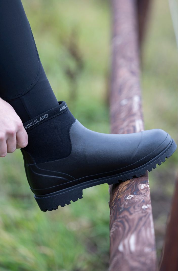 Kingsland Kurze Gummistiefel KLMaria Schwarz