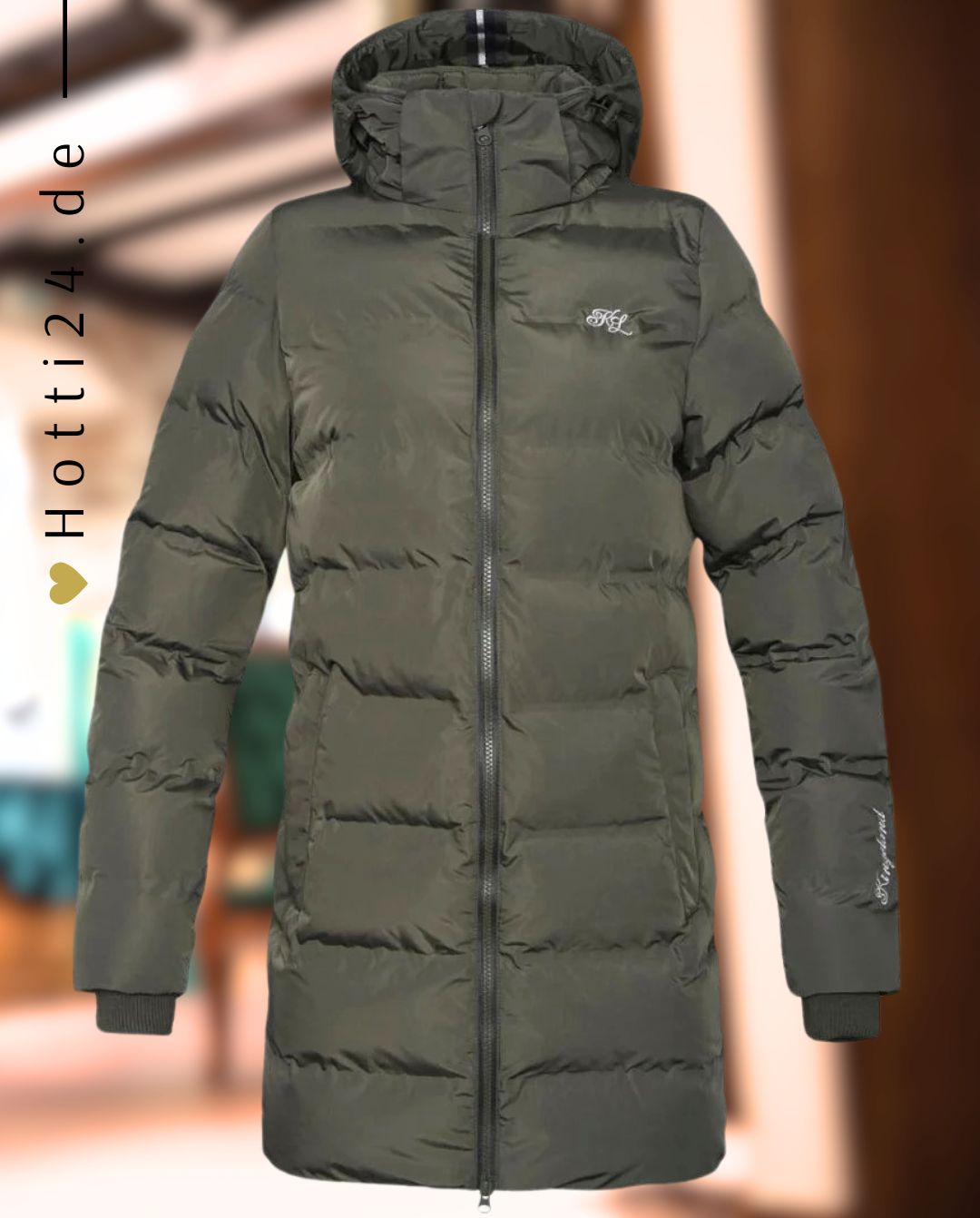 KINGSLAND »Reitmantel KLEmmie Green Beluga