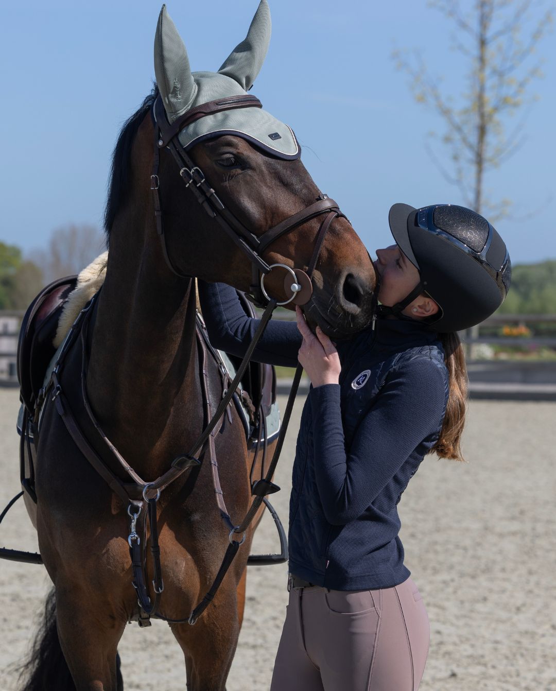 Kingsland »Reithose KLKira KnieGrip H-Shape Brown Iron