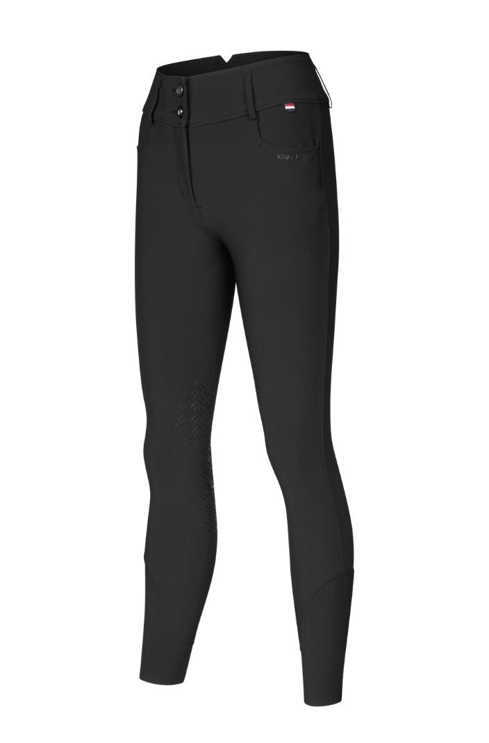 kingsland-damen-reithose-klkora-kniegrip-black-h-form