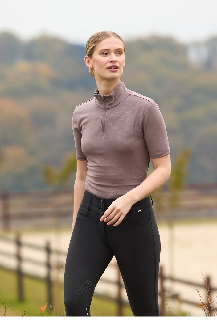 Kingsland Reithose KLKora KnieGrip H-Shape Schwarz