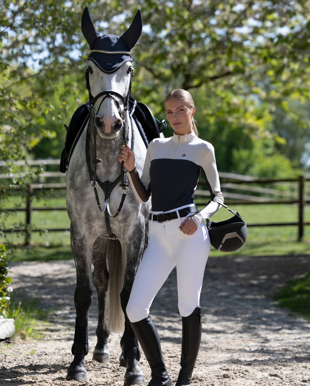 Kingsland »Reithose KLKora KnieGrip White