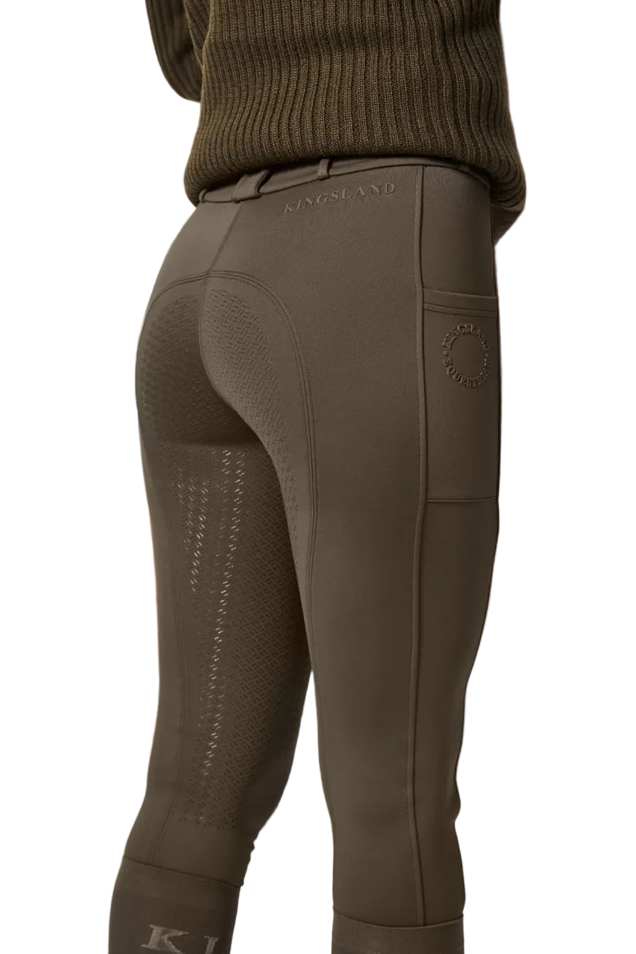 Kingsland »Women's Breeches KLKornelia FullGrip Green Black Ink