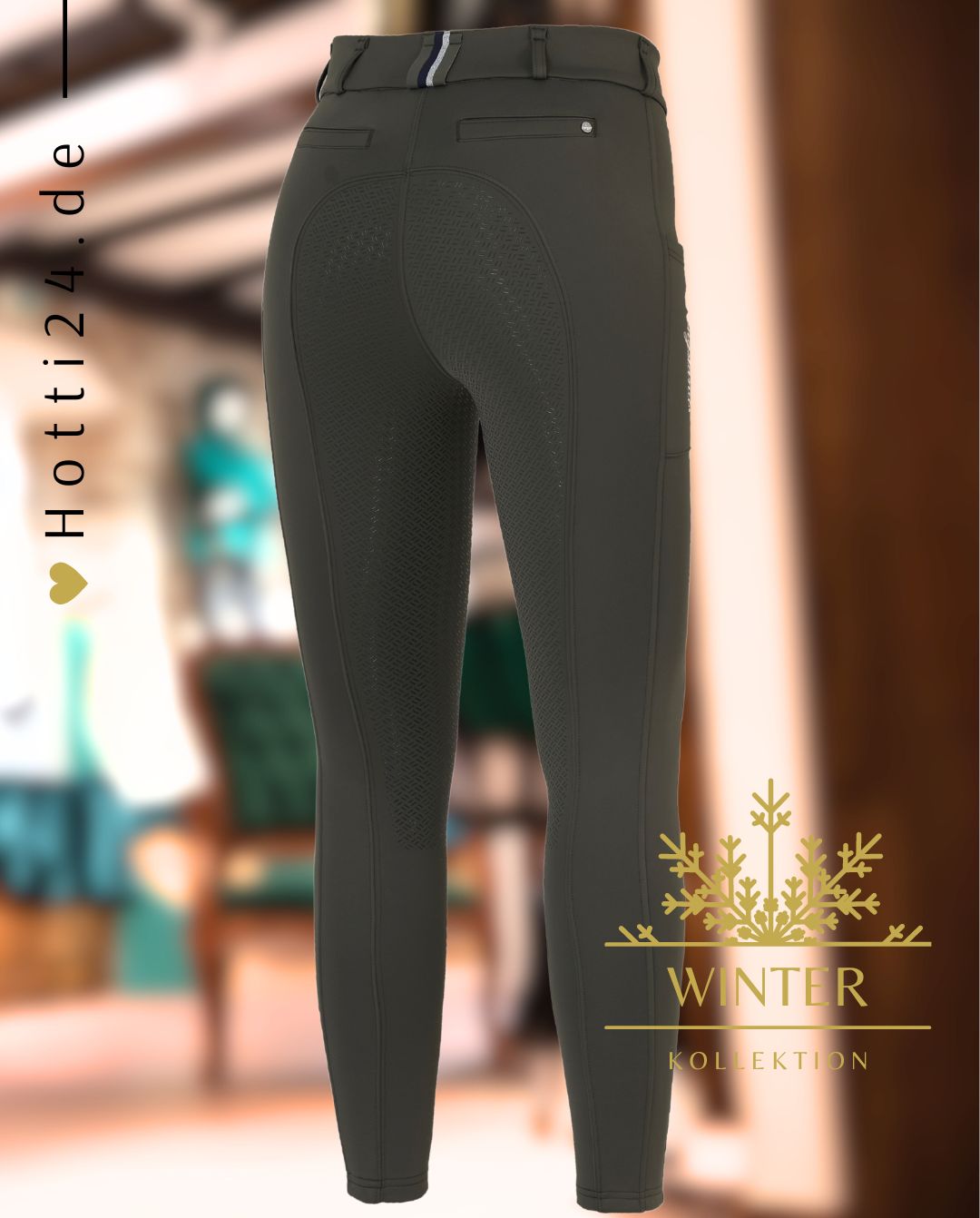 KINGSLAND »Reithose KLKornelia FullGrip Green