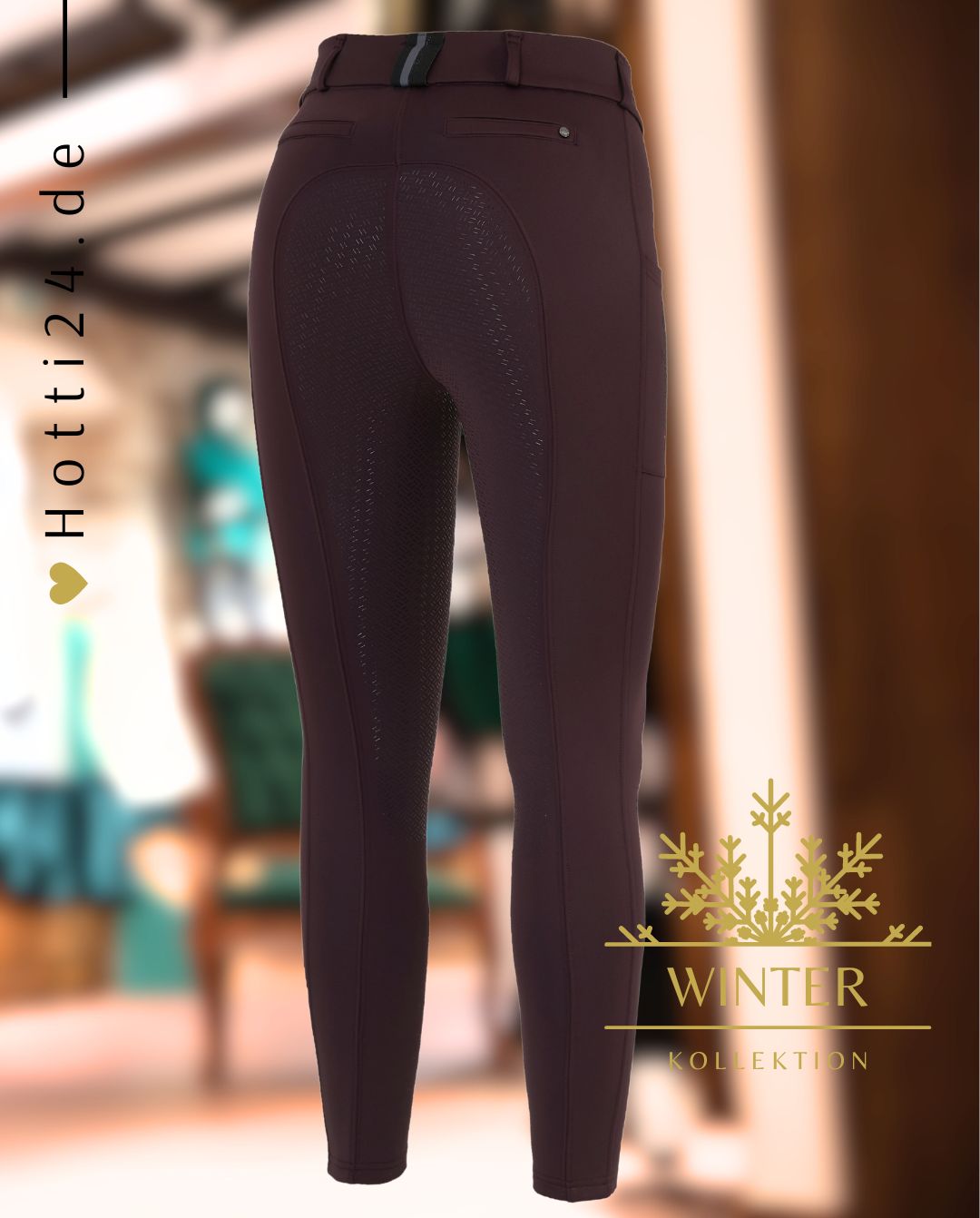 KINGSLAND »Reithose KLKornelia FullGrip Purple