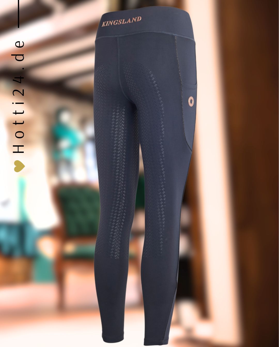 KINGSLAND »Reitleggings KLKatinka FullGrip Navy