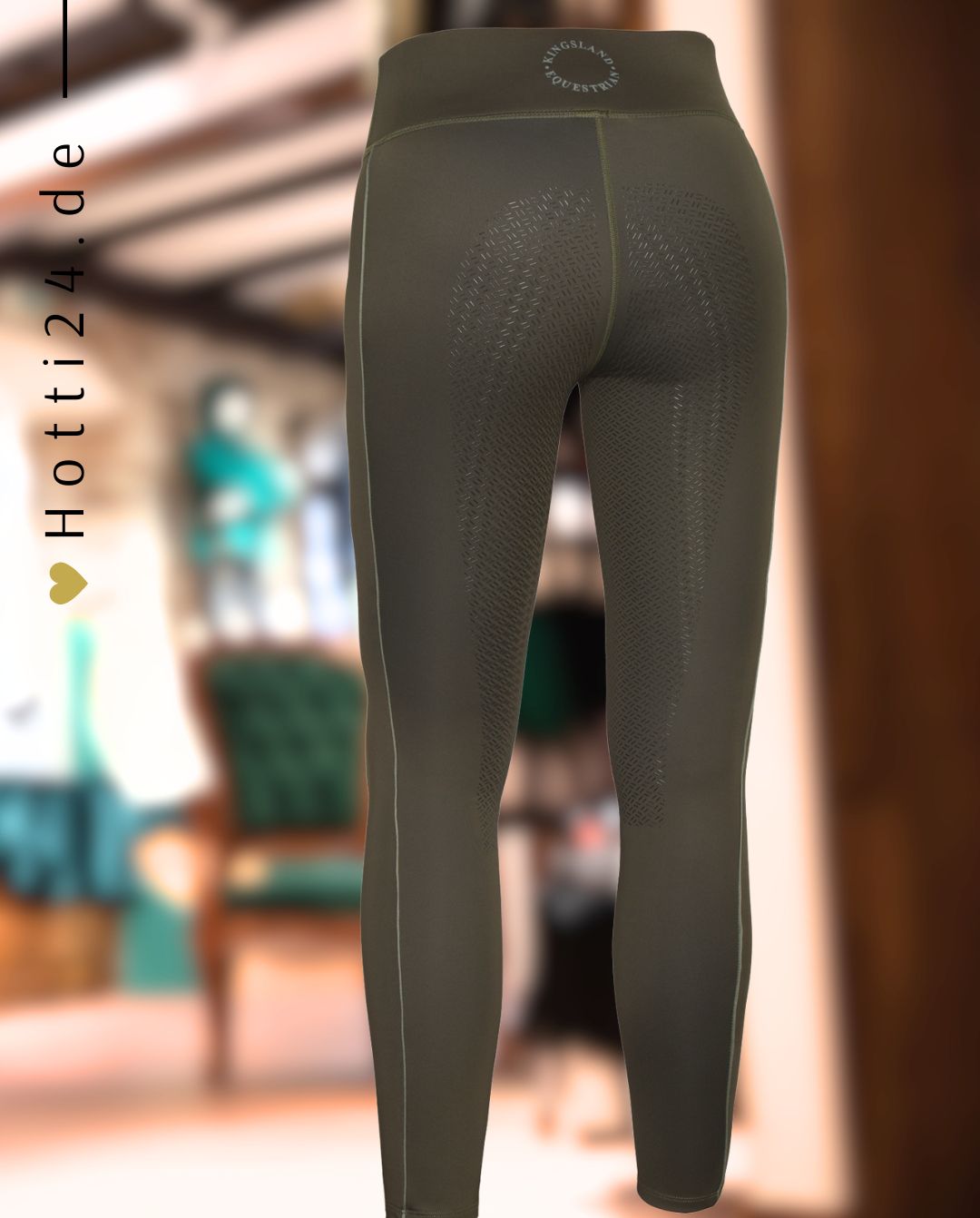 KINGSLAND »Reitleggings KLKattie FullGrip Green