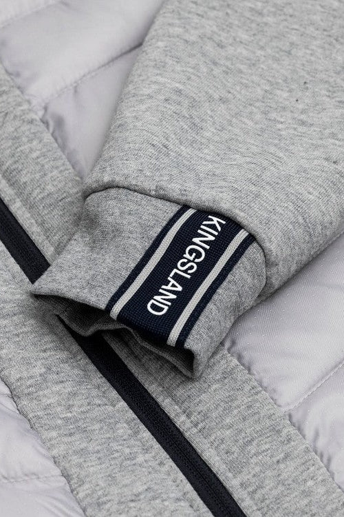Kingsland »Damen Sweatjacke Ginny Grau, isolierte KLGinny Damen Sweatjacke vereint innovative Funktionalität mit einem sportlich-eleganten Look. Die Kapuze und die leicht gepolsterten Einsätze an der Vorderseite aus Webstoff halten die Trägerin schön warm Artikelnummer 2400153466-6950 erhältlich bei www.Hotti24.de
