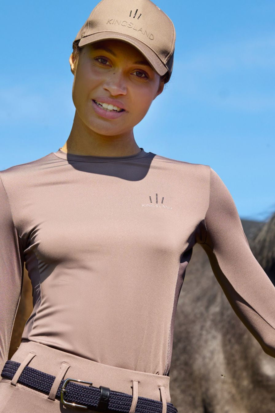 Kingsland »Training Shirt KLLea Brown Iron