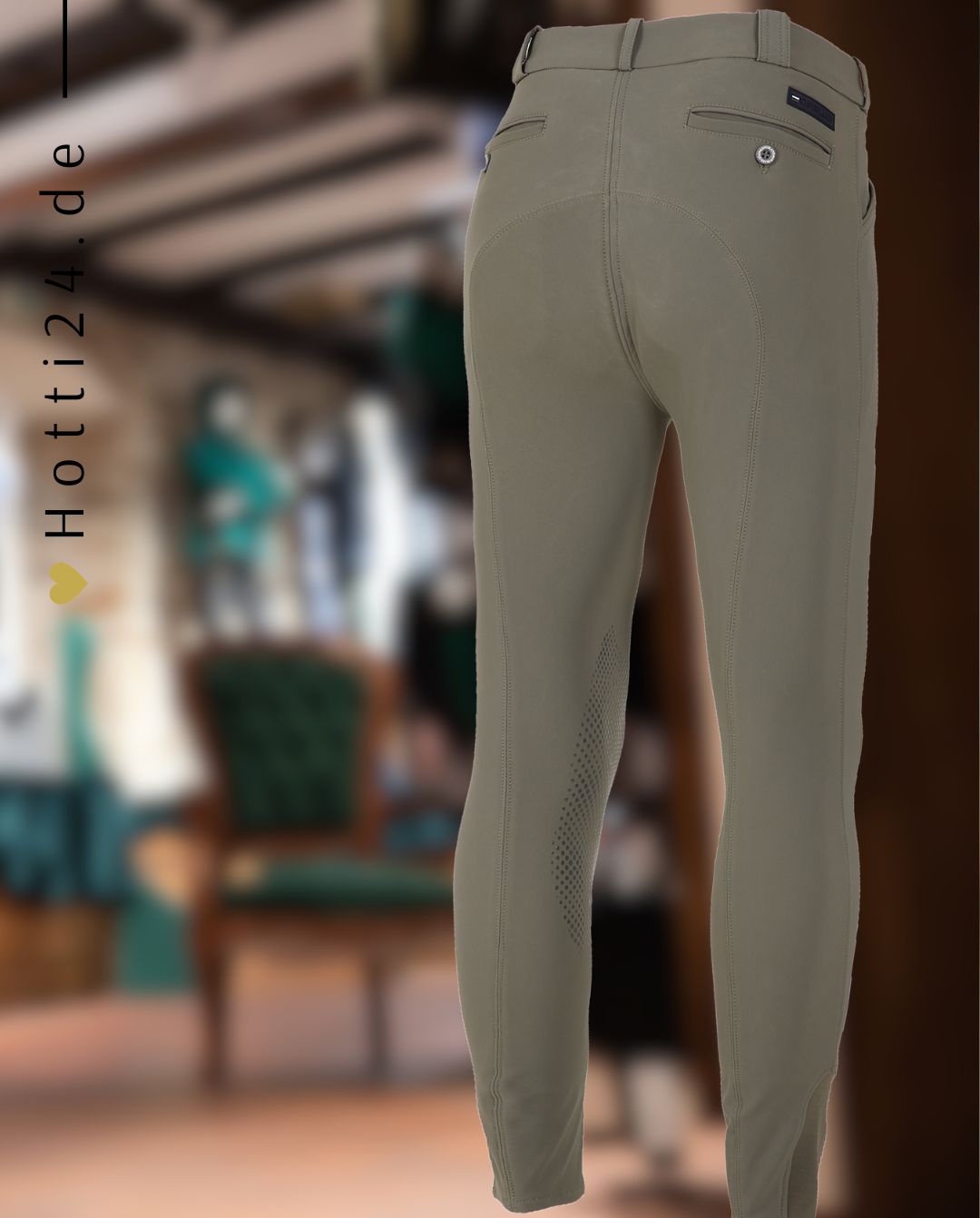 KINGSLAND »Reithose KLKenton KnieGrip Green Castor