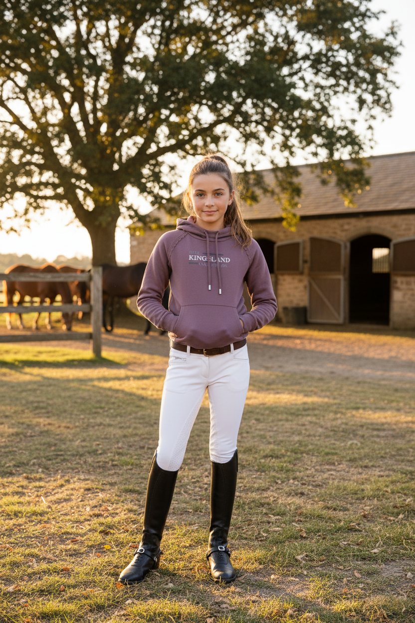 Kingsland Hoodie KLBayley Purple Flint