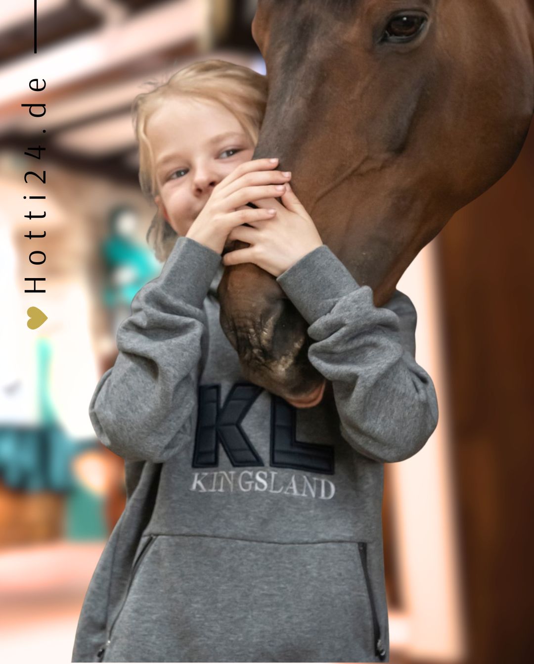 KINGSLAND »Hoodie KLEmory Grey