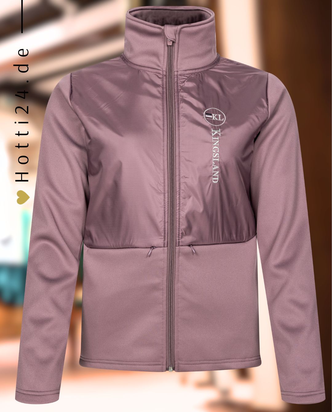 KINGSLAND »Trainingsjacke KLBelinda Purple Flint