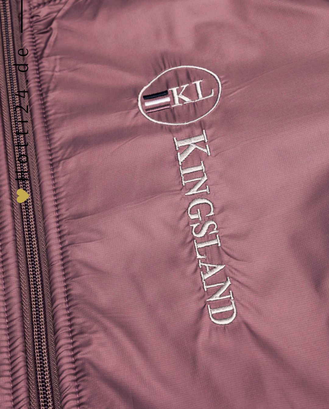 KINGSLAND »Trainingsjacke KLBelinda Purple Flint