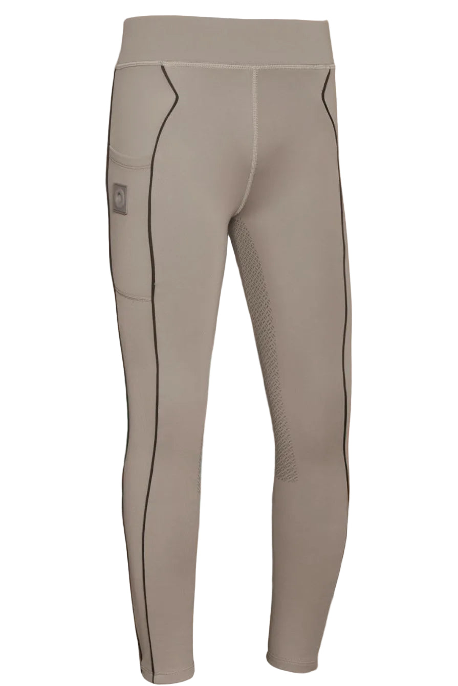 Kingsland Kinder Reitleggings KLKaci FullGrip Brown