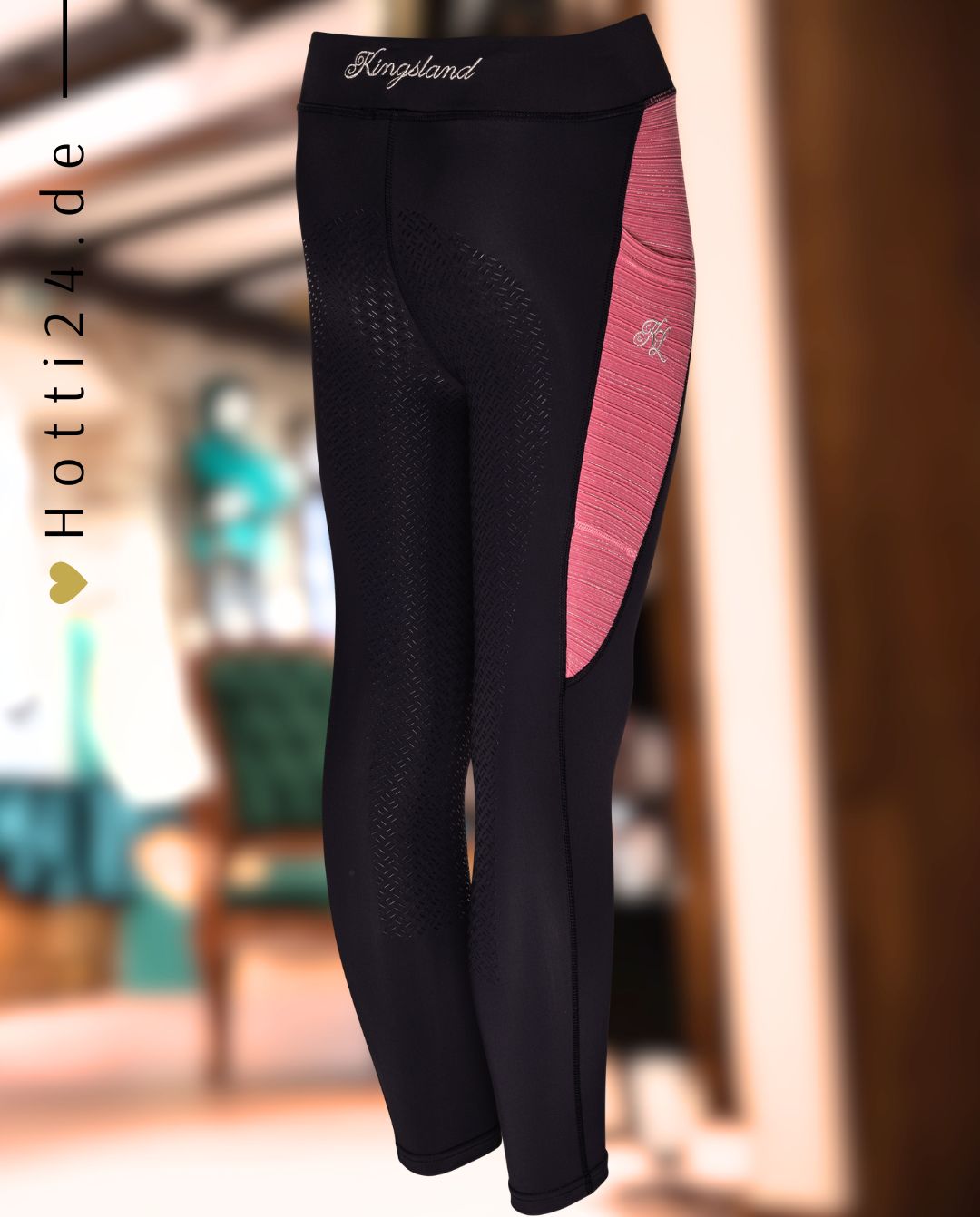 Kingsland »Reitleggings KLKemmie FullGrip Black
