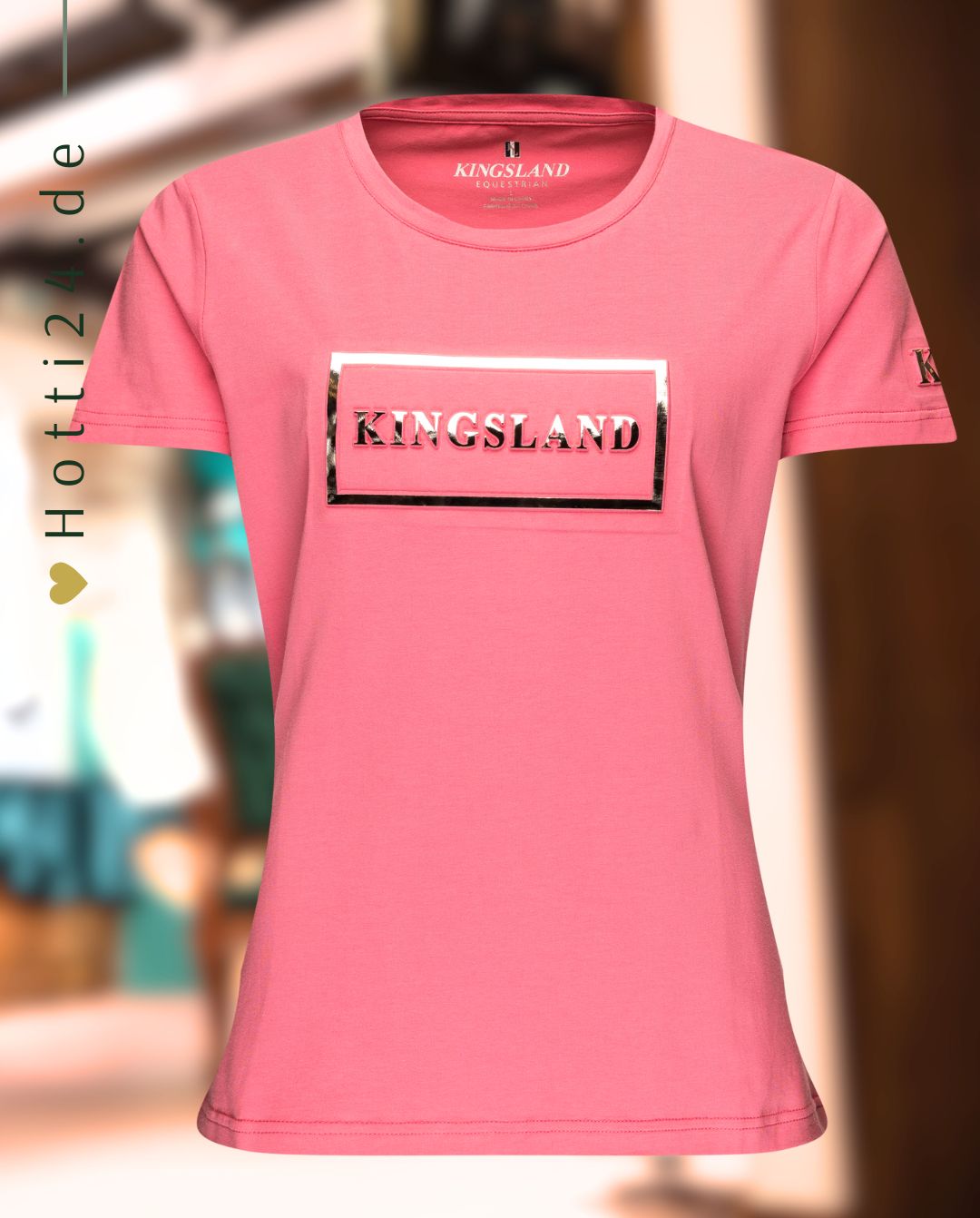 KINGSLAND »T-Shirt KLClement Pink Chateau Rose