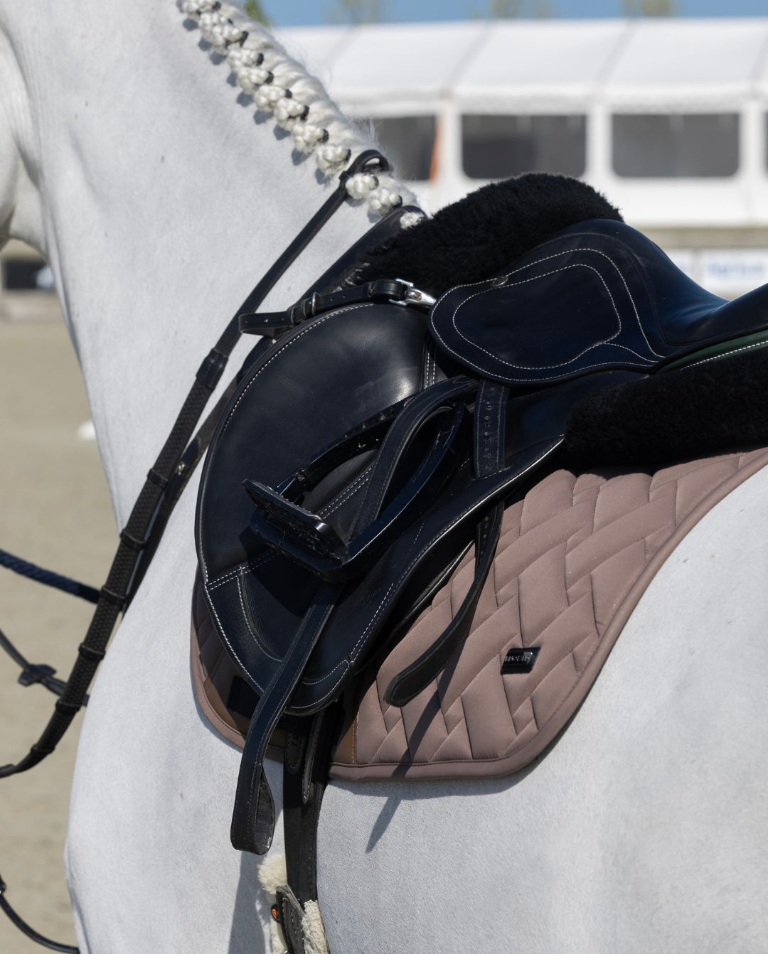 Kingsland »Jumping Saddle Pad KLLexie Brown Iron